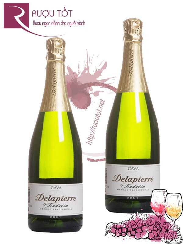 Rượu vang Delapierre Cava Tradicion Brut Hảo hạng