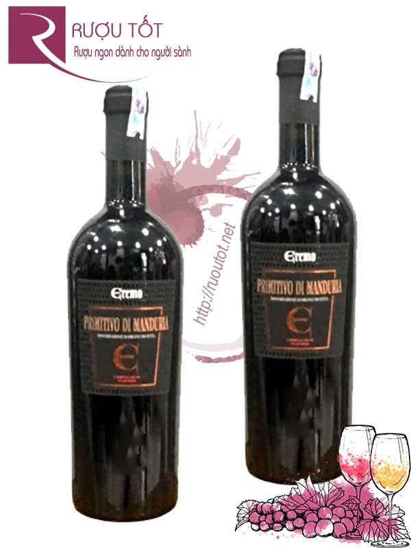 Vang Ý Eremo Primitivo Di Manduria DOP Hảo hạng