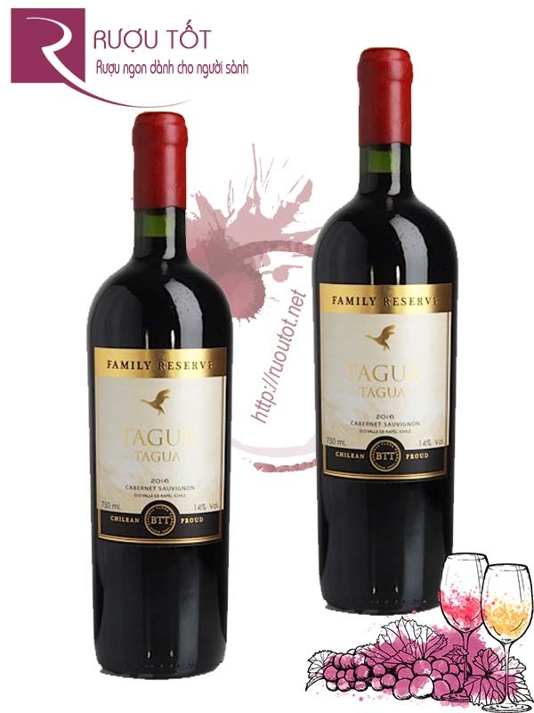 Rượu Vang Tagua Tagua Family Reserva Cabernet Sauvignon Giá Tốt