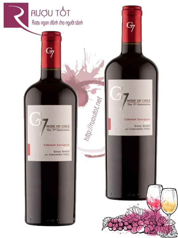 Vang Chile G7 Cabernet Sauvignon Cao Cấp