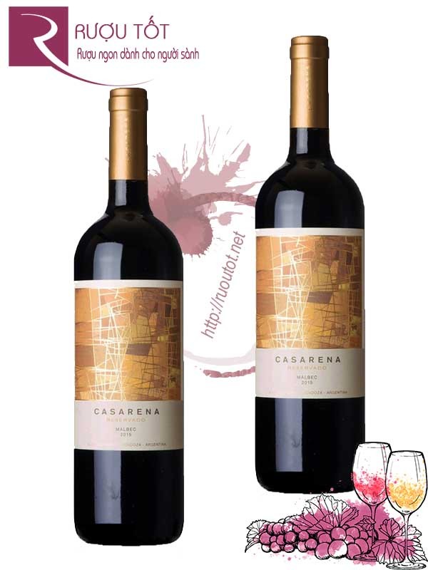 Rượu Vang Casarena Reservado Malbec Mendoza