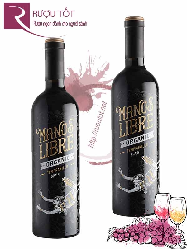 Rượu Vang Manos Libre Organic Tempranillo Single Vineyard