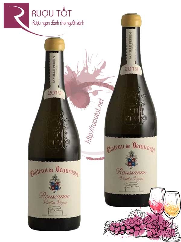 Vang Pháp Roussanne Vielles Vignes Chateau De Beaucastel Giá Tốt