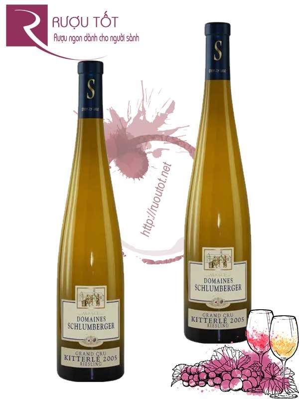 Vang Pháp Domaines Schlumberger Riesling Grand Cru Kitterle