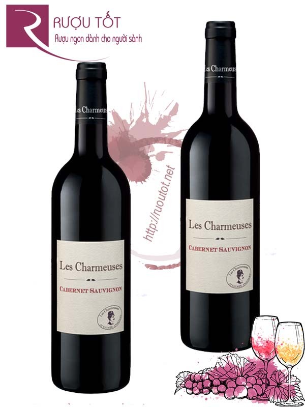 Vang Pháp Les Charmeuses Cabernet Sauvignon Hảo hạng