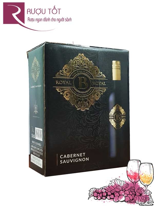 Vang bịch Royal B Royal Cabernet Sauvignon 3L