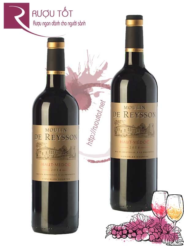 Vang Pháp Moulin De Reysson Haut Medoc Hảo hạng