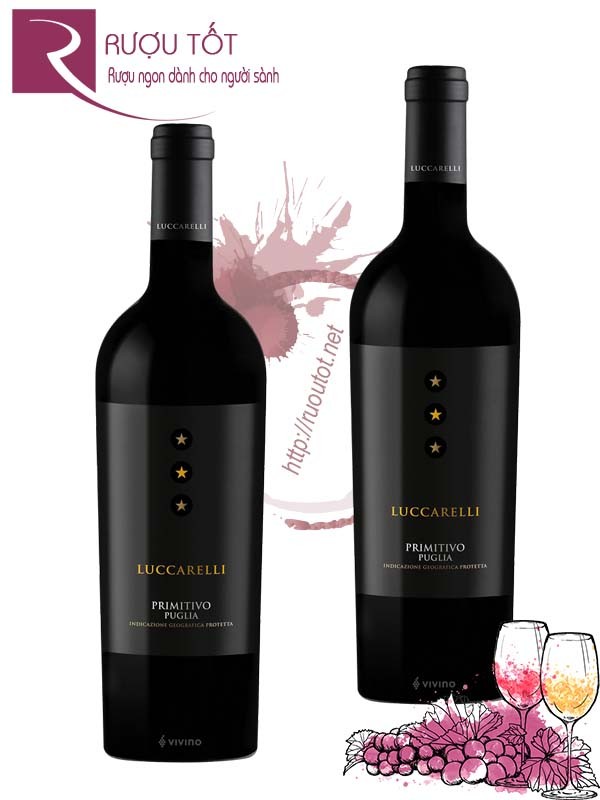 Rượu Vang Luccarelli Primitivo Puglia