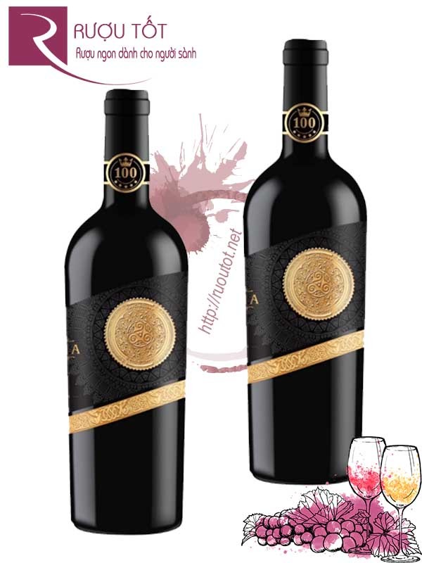 Vang Ý Lumina Limited Edition Negroamaro del Salento 100 điểm Hảo hạng