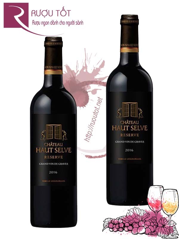 Vang Pháp Chateau Haut Selve Reserve AOC Giá rẻ