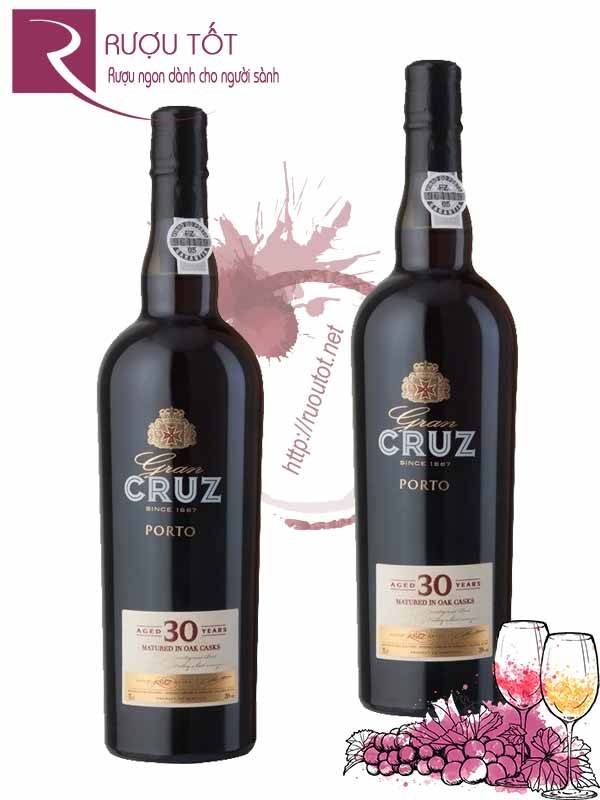 Rượu Vang Porto Cruz 30 years old Port Tawny Cao Cấp