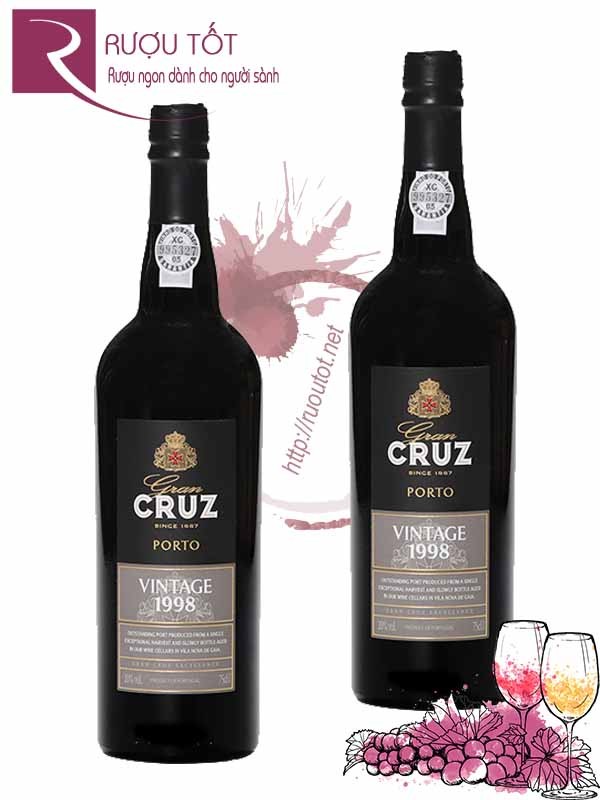 Rượu Vang Porto Cruz Vintage 1998 Hảo Hạng