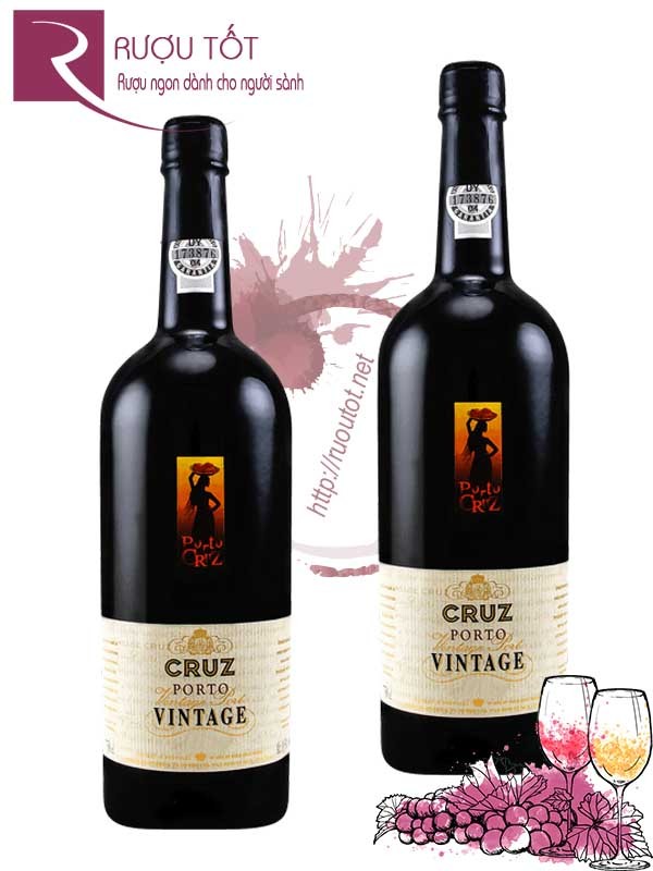 Rượu Vang Porto Cruz Vintage 1996 Chính Hãng