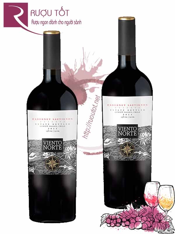 Rượu Vang Viento Norte Reserva Cabernet Sauvignon Syrah Cao Cấp