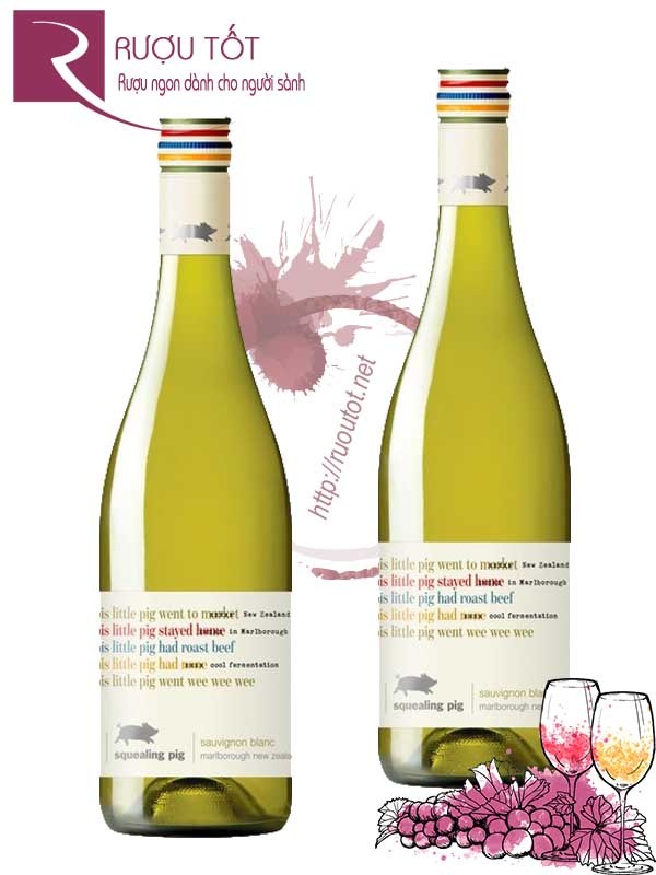 Rượu Vang Squealing Pig Sauvignon Blanc