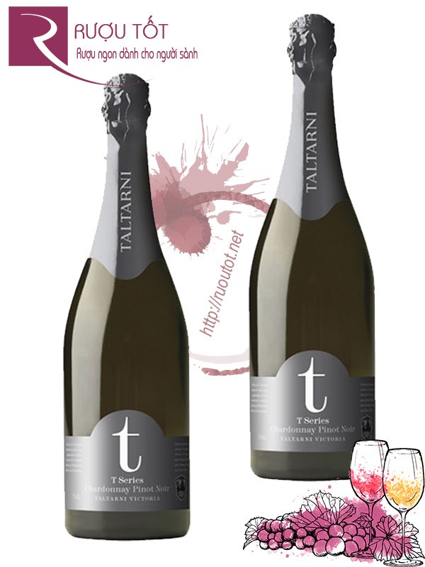 Rượu vang nổ T Series Chardonnay Pinot Noir Thượng hạng