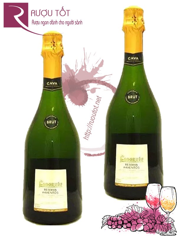 Rượu Vang Nổ Codorniu Reserva Raventos Thượng hạng