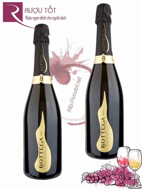 Rượu vang nổ Bottega Il Vino Dei Poeti Brut Spumante Bianco