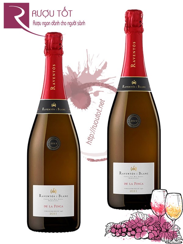 Rượu Vang Nổ Delafinca Brut Sparkling Thượng hạng