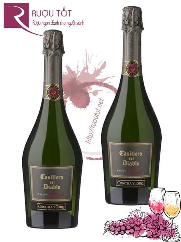 Vang nổ Chile Casillero Del Diablo Devils Brut Concha Y Toro Cao cấp