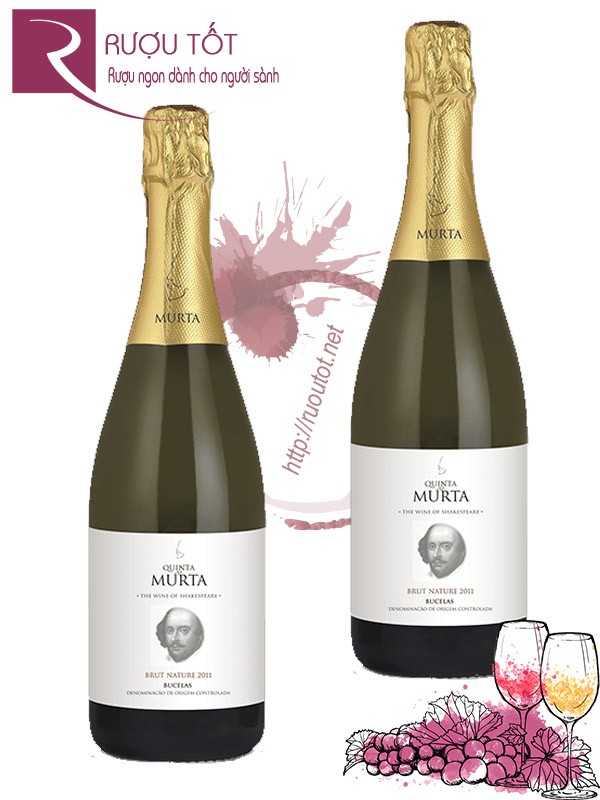 Rượu Vang Quinta Da Murta Espumante Brut Nature Cao Cấp