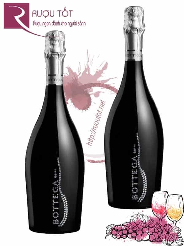 Vang nổ Bottega Diamond Vino Spumante Brut Cao cấp