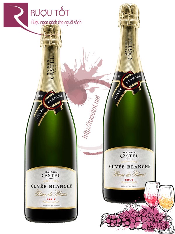 Rượu Vang Nổ Maison Castel Cuvee Blanche