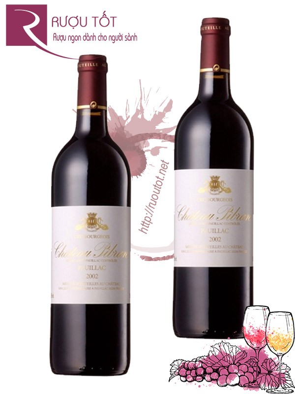 Vang Pháp Chateau Pibran Pauillac Cru Bourgeois Thượng hạng