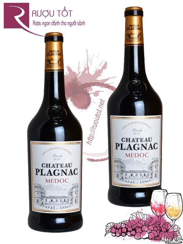 Vang Pháp Chateau Plagnac Medoc Cru Bourgeois