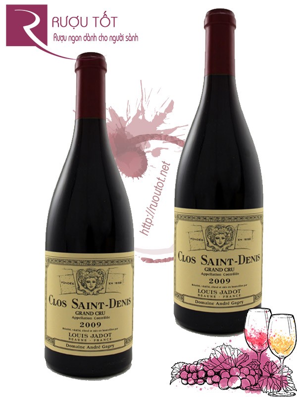 Vang Pháp Clos Saint Denis Louis Jadot Domaine Gagey Gía rẻ