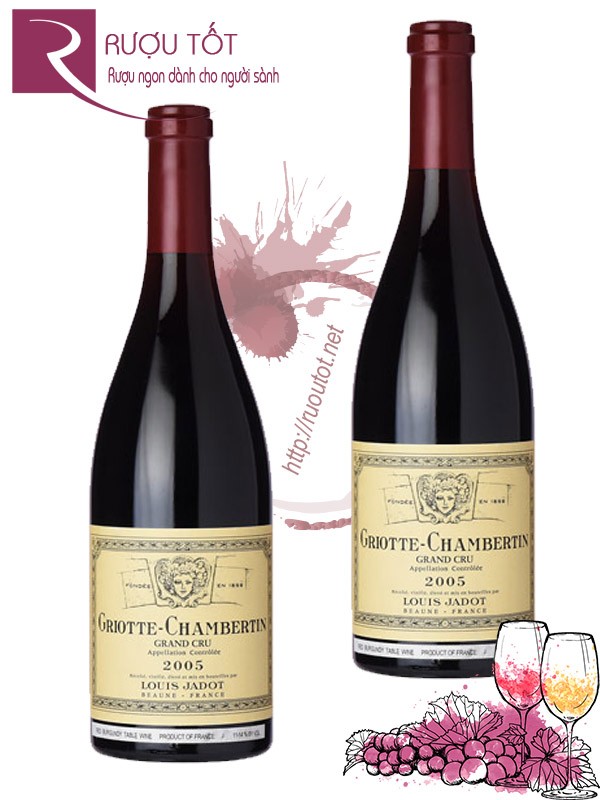 Vang Pháp Griotte Chambertin Grand Cru Louis Jadot Cao Cấp