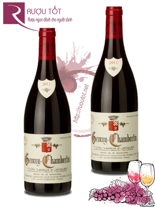 Vang Pháp Gevrey Chambertin Domaine Armand Rousseau Cao Cấp