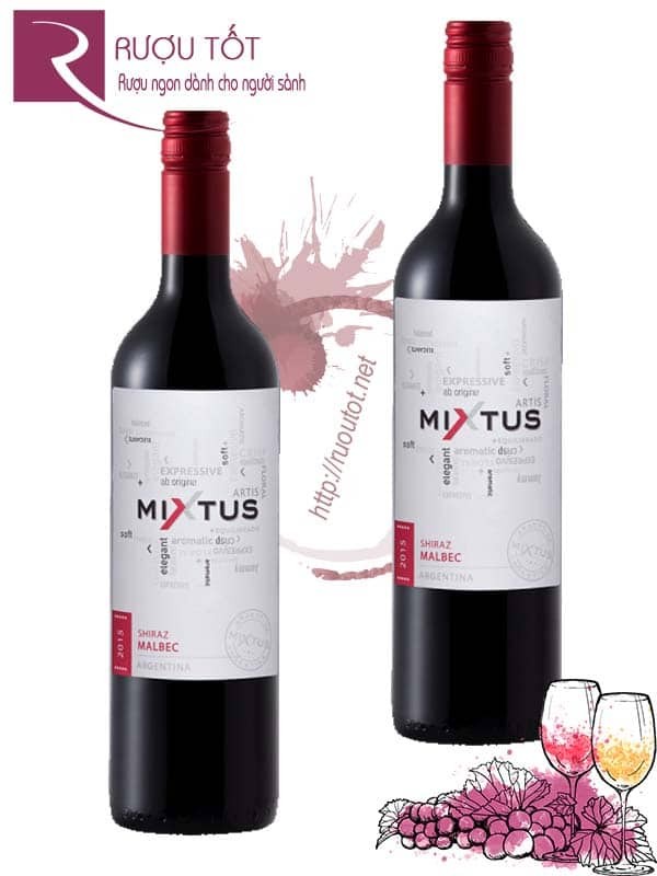 Rượu vang Mixtus Syrah Malbec Thượng hạng