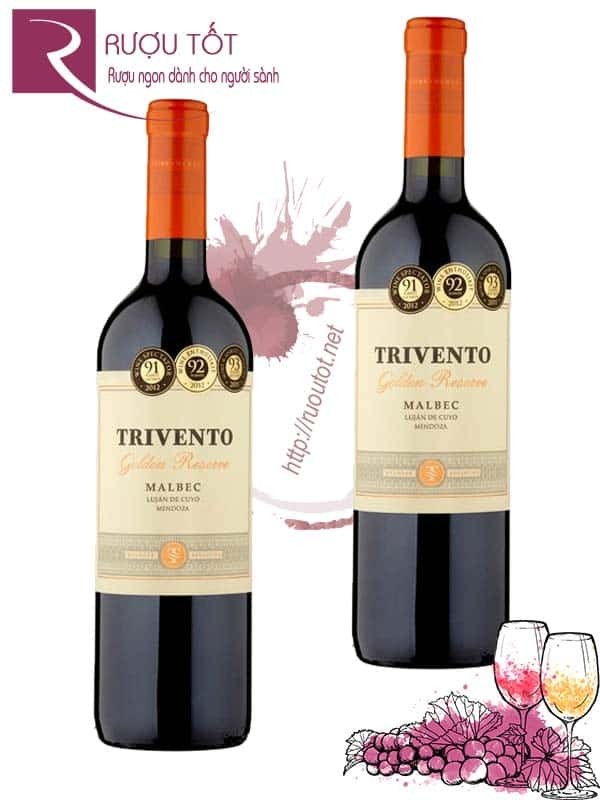 Rượu vang Trivento Golden Reserve Malbec