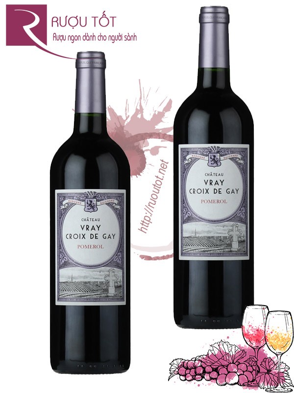 Vang Pháp Chateau Vray Croix de Gay Pomerol 2006 Thượng hạng