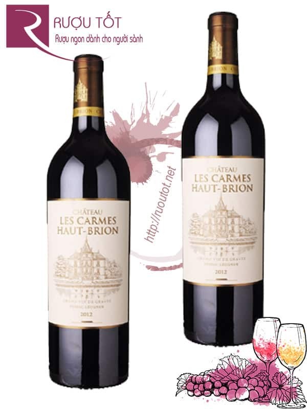 Vang Pháp Chateau Les Carmes Haut Brion Cao cấp