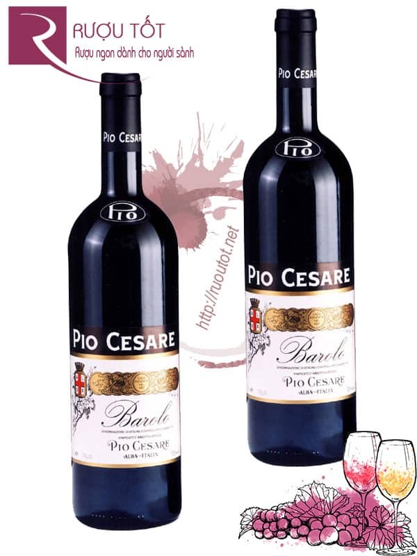 Vang Ý Pio Cesare Barolo Magnum 1.5L cao cấp