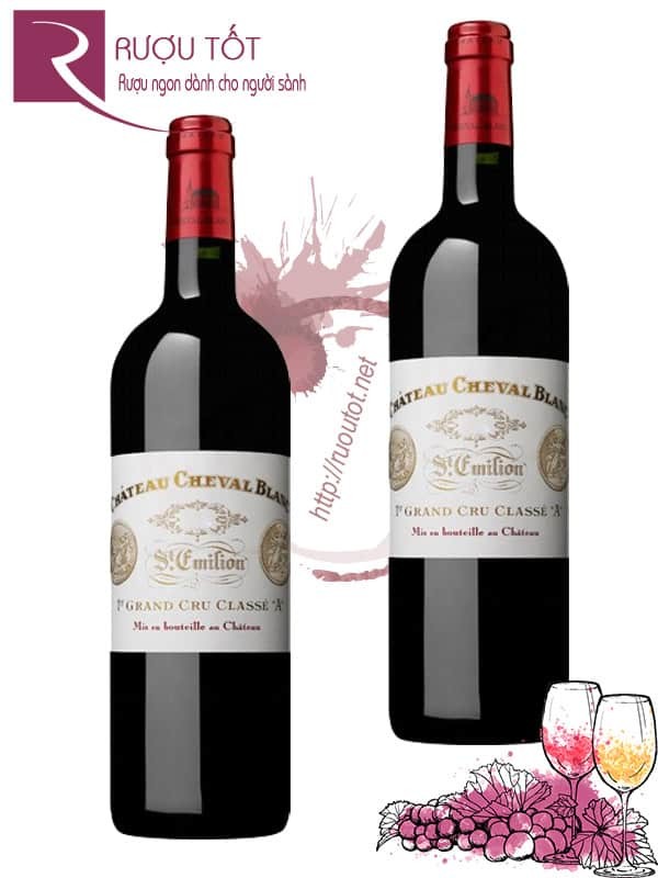 Vang Pháp Chateau Cheval Blanc Saint Emilion Cao Cấp