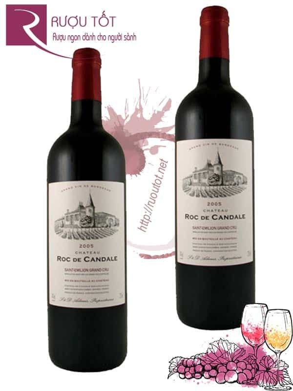 Vang Pháp Chateau Roc de Candale Saint Emilion Hảo hạng