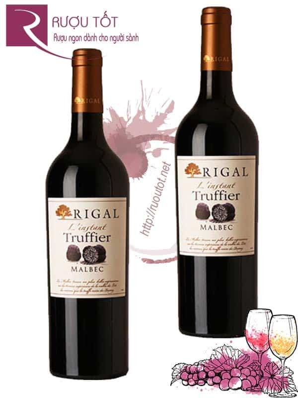 Vang Pháp Rigal L'instant Truffier Malbec