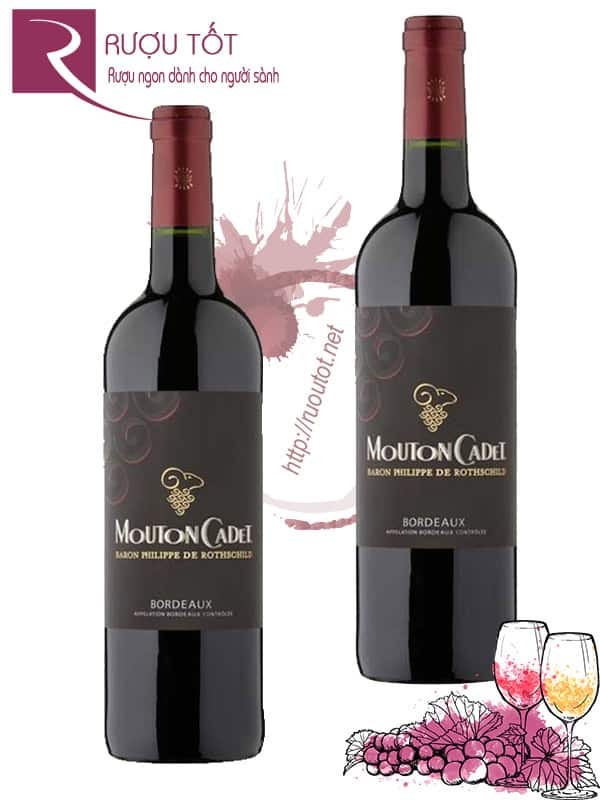 Rượu Vang Mouton Cadet Bordeaux Baron Philippe de Rothschild