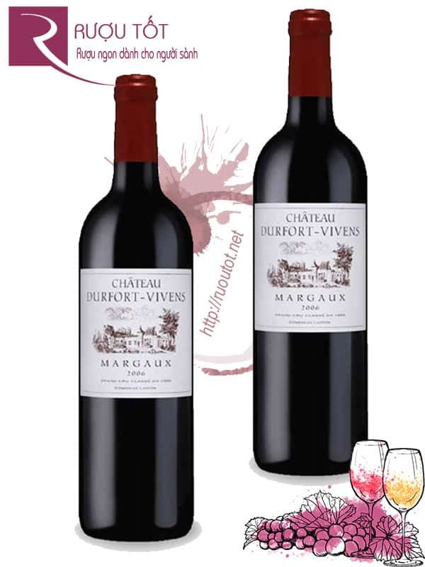 Vang Pháp Chateau Durfort Vivens Margaux Grand Cru Classe