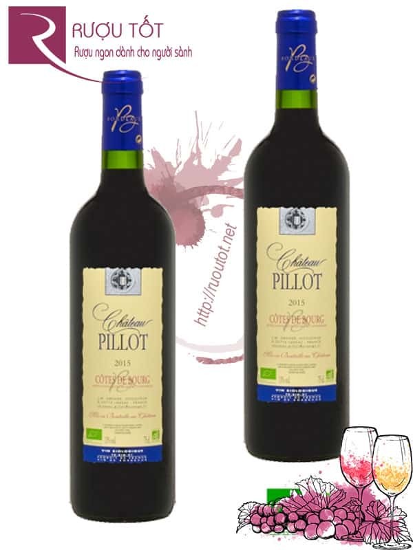 Vang Pháp Chateau Pillot Cotes de Bourg Thượng hạng