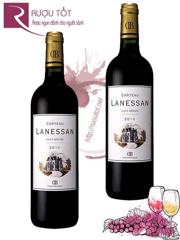 Vang Pháp Lanessan Chateau Haut Medoc Cru Bourgeois Giá rẻ