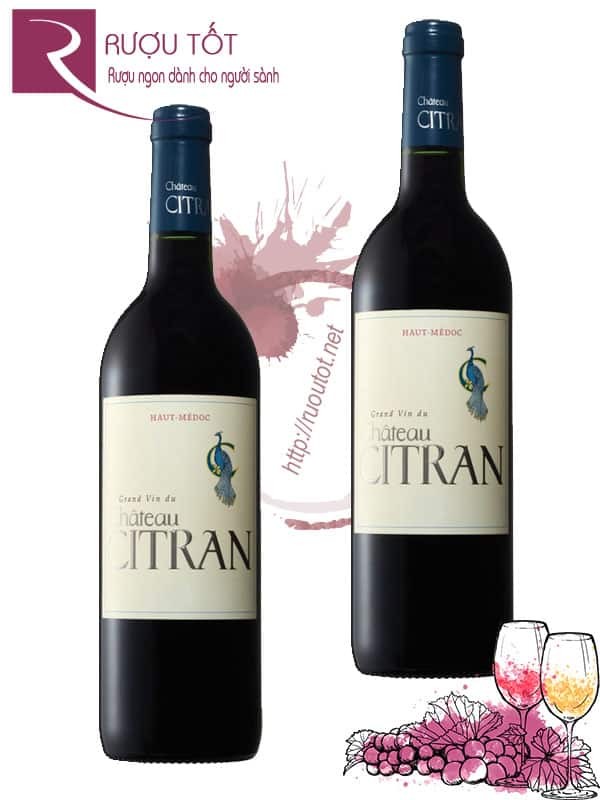 Rượu Vang Chateau Citran Haut Medoc 90 Điểm