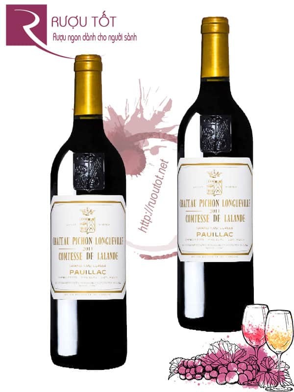 Vang Pháp Chateau Pichon Longueville Comtesse Grand Cru Giá rẻ