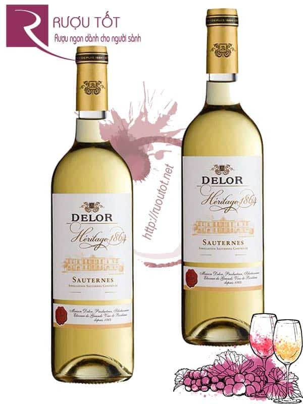 Vang Pháp Delor Heritage 1864 Sauternes