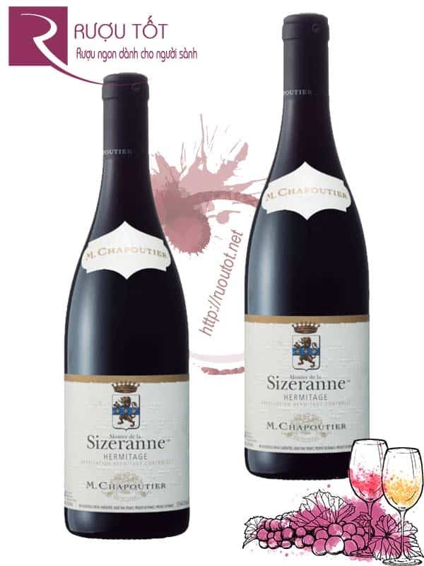 Vang Pháp M Chapoutier La Sizeranne Hermitage Thượng hạng