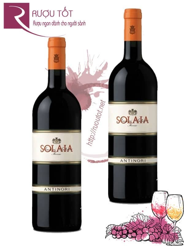 Rượu Vang Solaia Antinori Toscana 100 Điểm