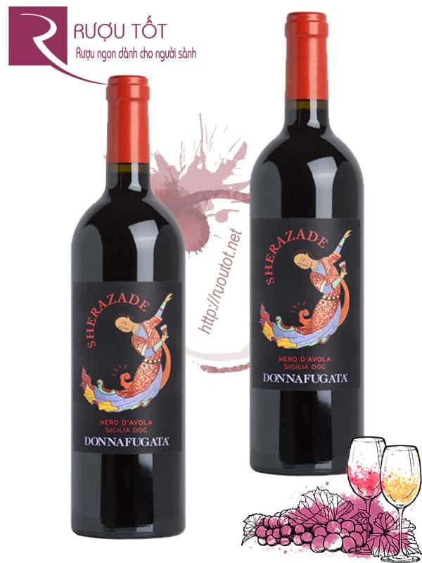 Rượu Vang Sherazade Donnafugata Nero d'Avola